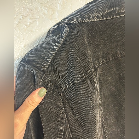Super cute soft charcoal corduroy jacket - Picture 7 of 9